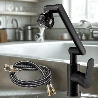Robinet de cuisine-multi-directionnel 360°