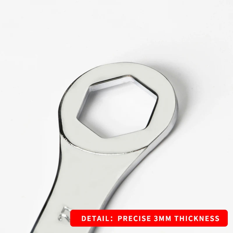 Clé plate - à oeil 6 pans