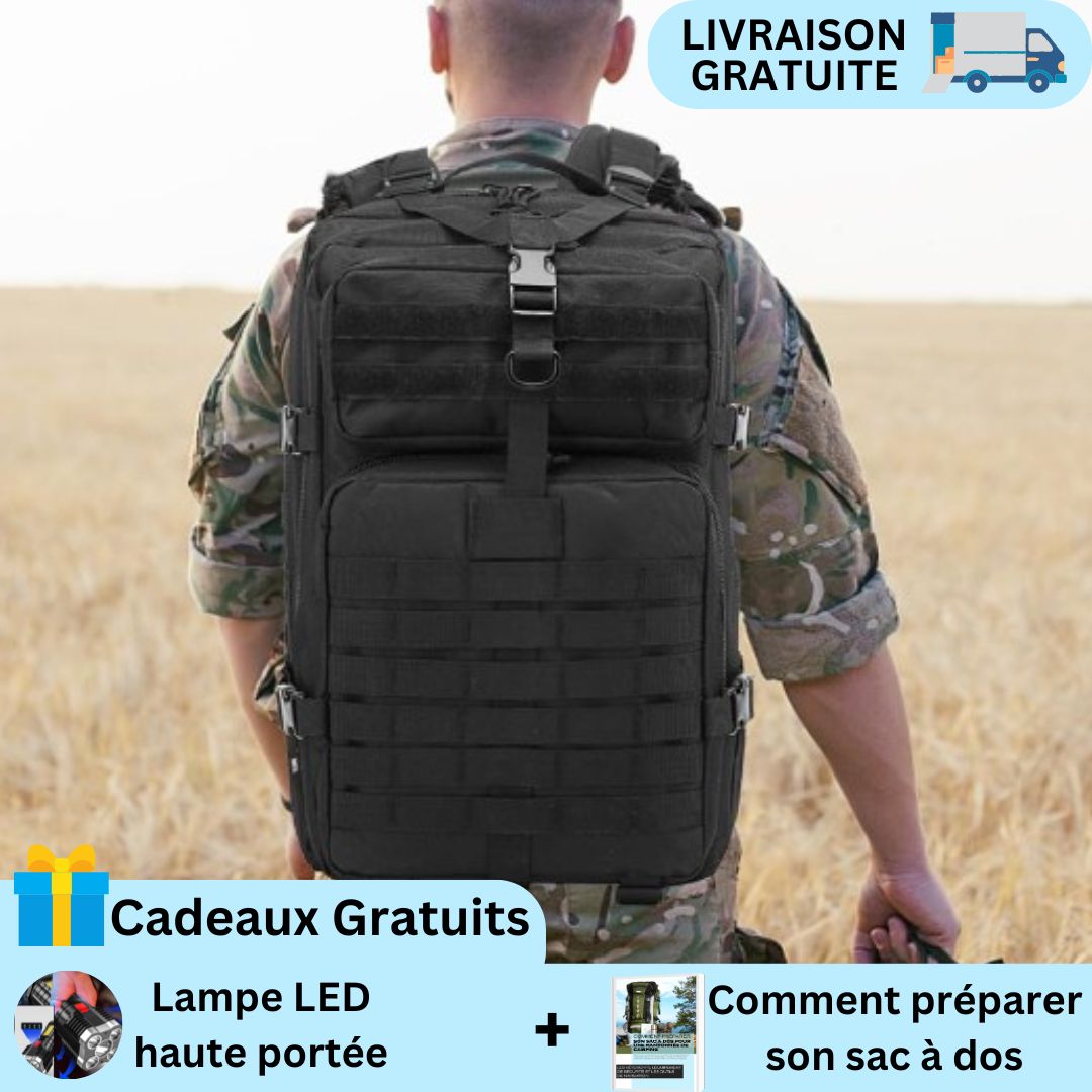 UsBag™ I Sac à dos militaire d'Aventures Tout-Terrain