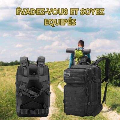 UsBag™ I Sac à dos militaire d'Aventures Tout-Terrain