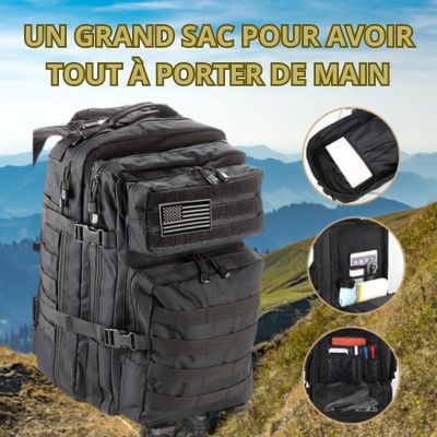 UsBag™ I Sac à dos militaire d'Aventures Tout-Terrain