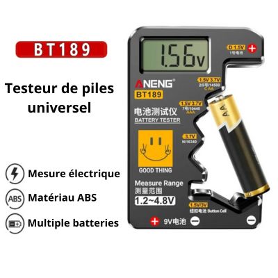 Testeur de piles universel | IZY2CHECK™