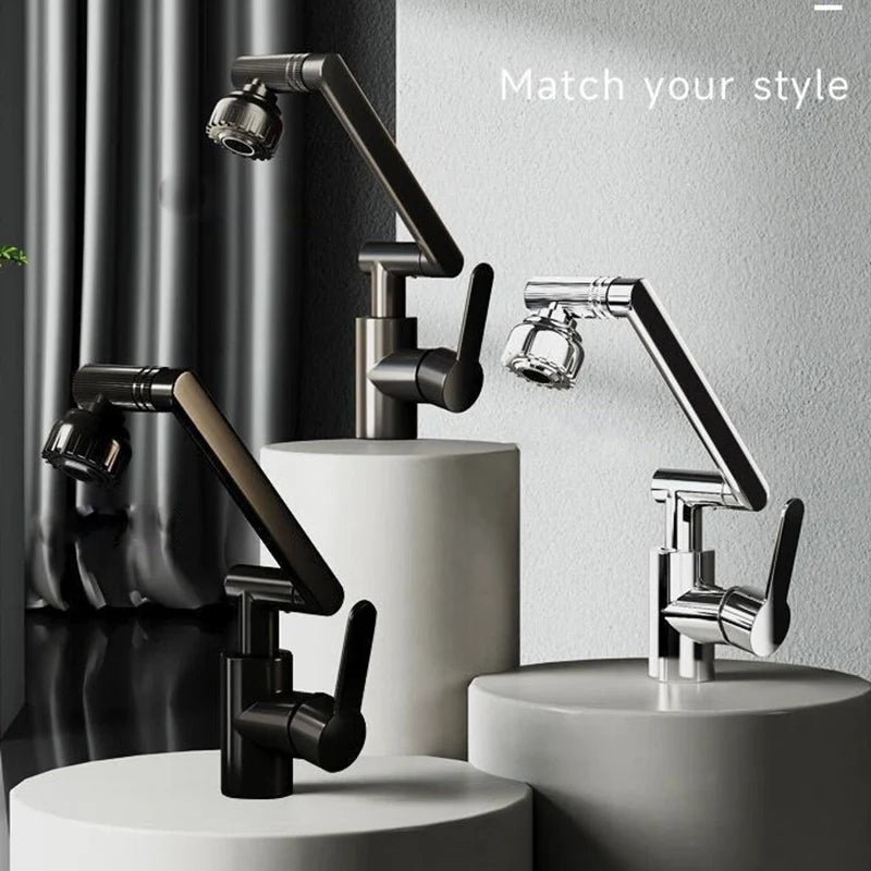 Robinet de cuisine-multi-directionnel 360°