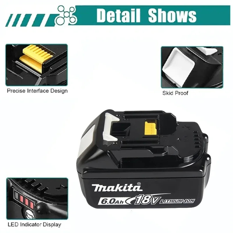 Batterie MAKITA - Compatible tous appareils MAKITA 18V