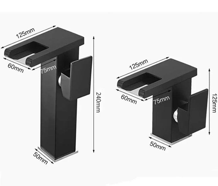 Mitigeur lavabo | Cascade LED54