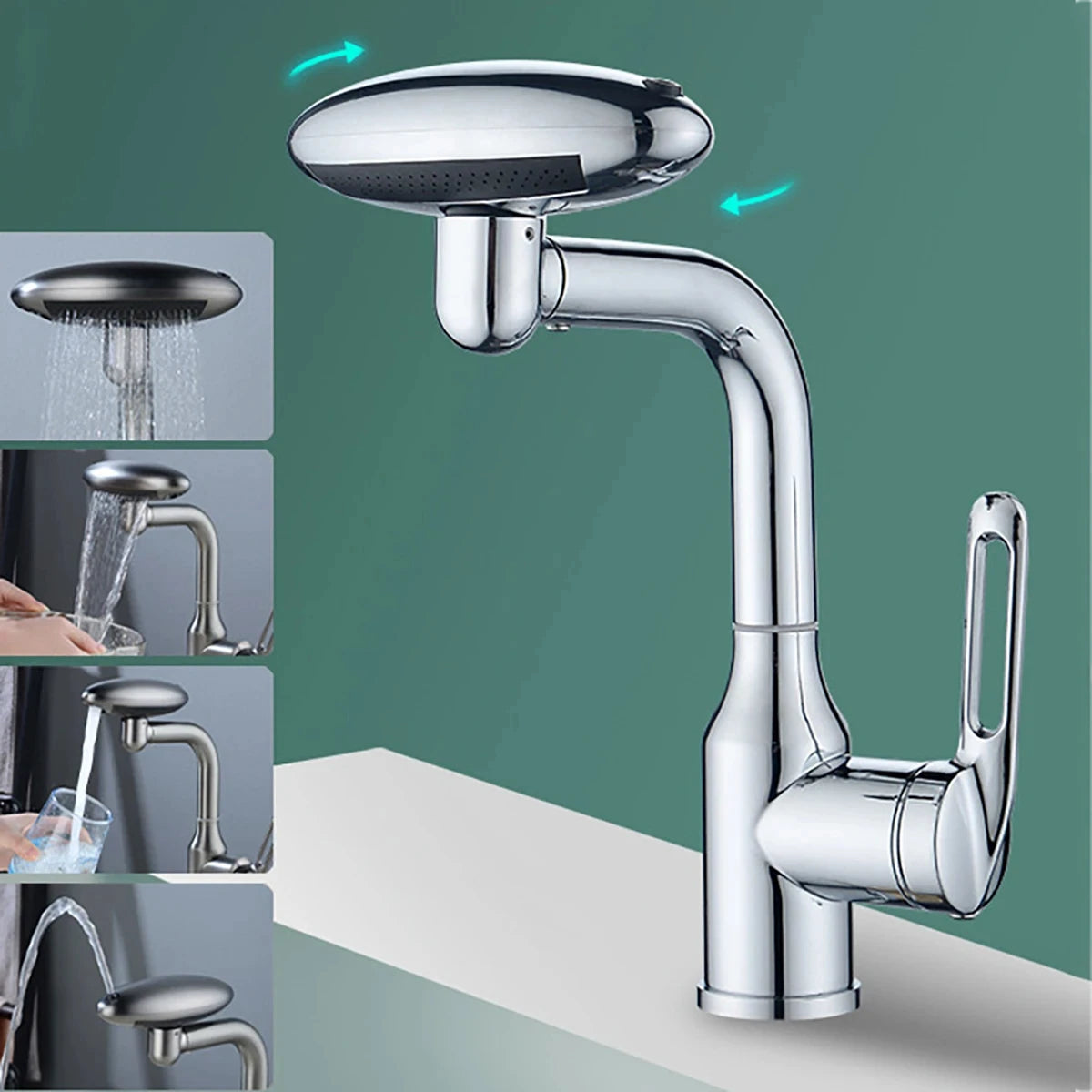 Mitigeur lavabo - MultiFlow Inox 6