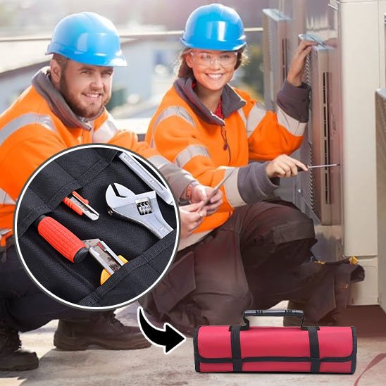 Boite a outils | Organiseur Enroulable 22 Poches