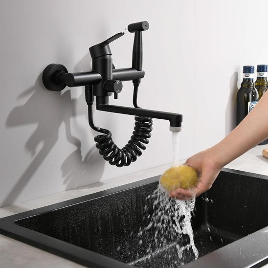 Robinet de cuisine avec douchette | Design Pivotant 360°
