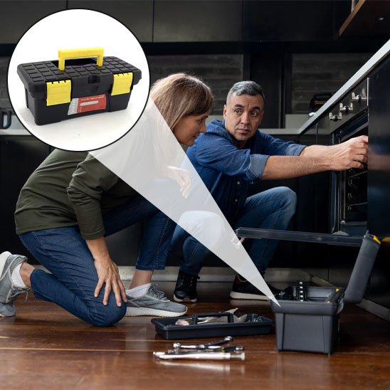 Malette a outils | Pro Robuste Double Niveau