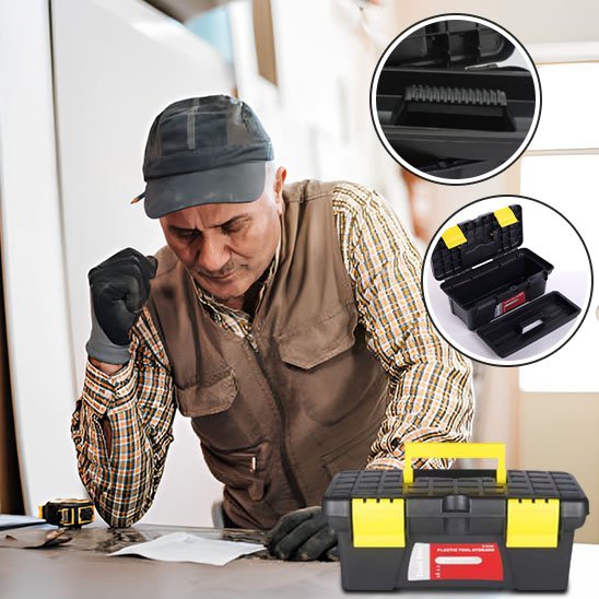 Malette a outils | Pro Robuste Double Niveau