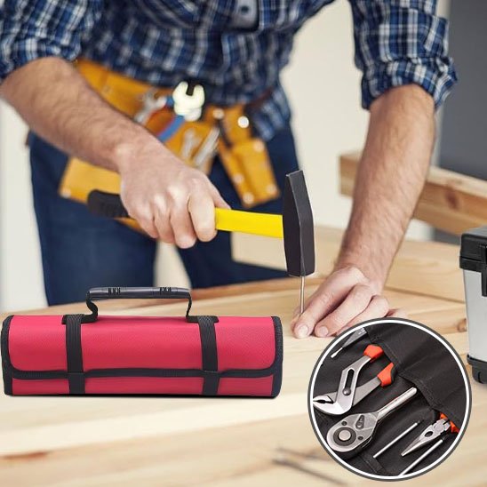 Boite a outils | Organiseur Enroulable 22 Poches