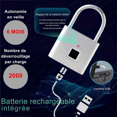 Cadenas à Empreinte Digitale : La Sécurité du Futur à Portée de Doigt