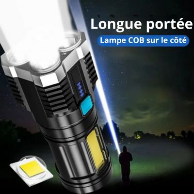 Lampe portable LED | Ultra Puissance, Sécurité, Économie