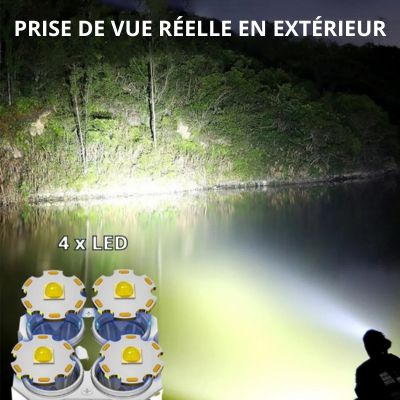 Lampe portable LED | Ultra Puissance, Sécurité, Économie