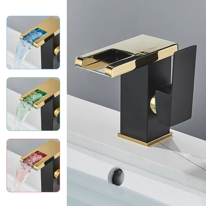 Mitigeur lavabo | Cascade LED