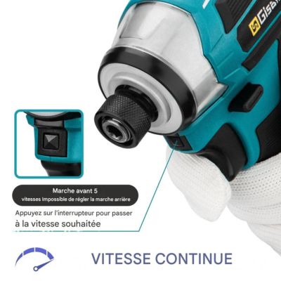 Perceuse visseuse - sans fil 18V 688Nm
