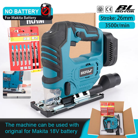 Scie sauteuse sans fil - Sans batterie 18V Makita