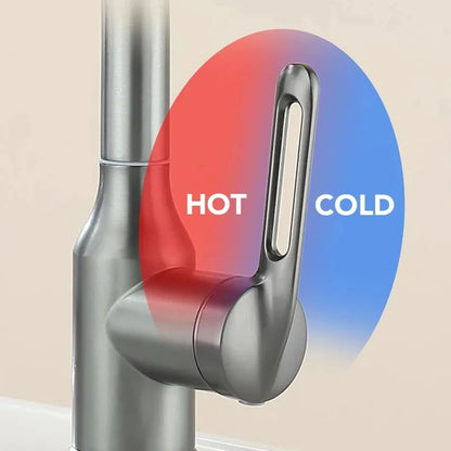 Mitigeur lavabo - MultiFlow Inox 5