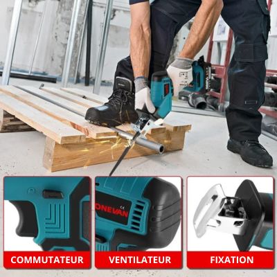 Scie sabre - professionnelle performante | IZYProSaw™