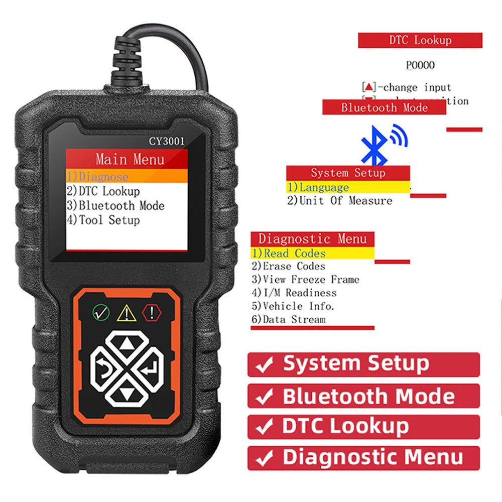 Outil de diagnostic ODB - CY3001