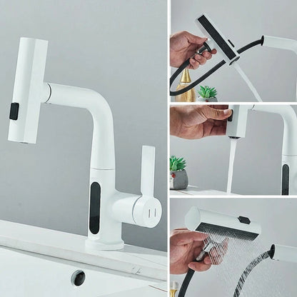 Robinet de cuisine | Premium Inox 360° multi modes