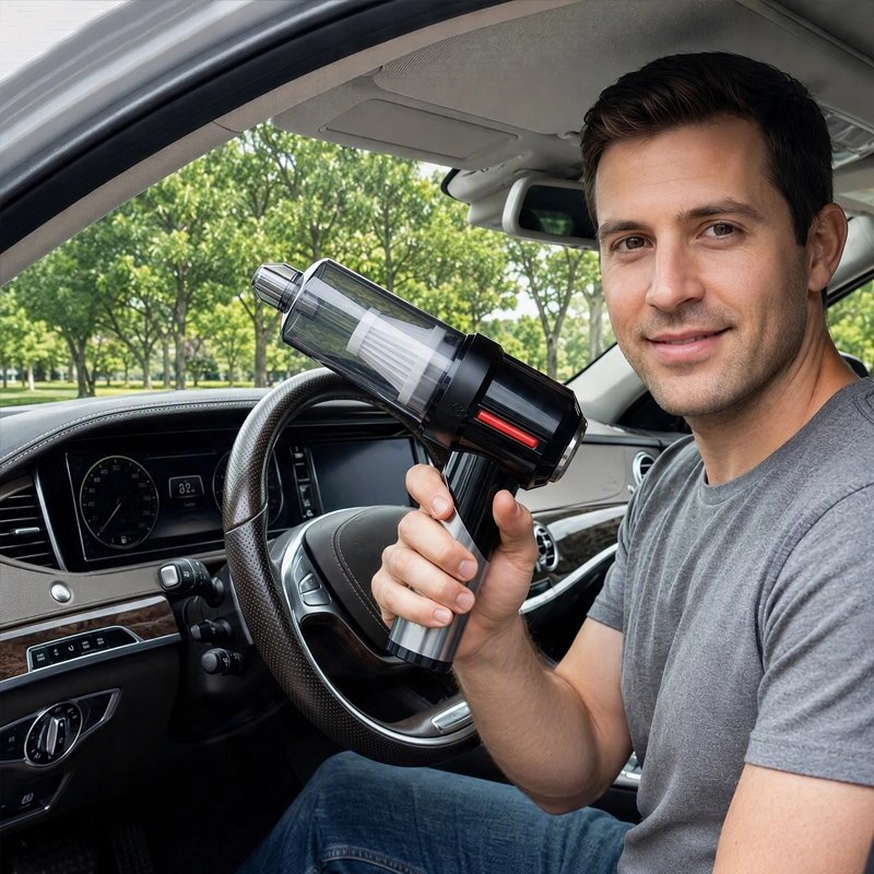 Aspirateur voiture sans fil