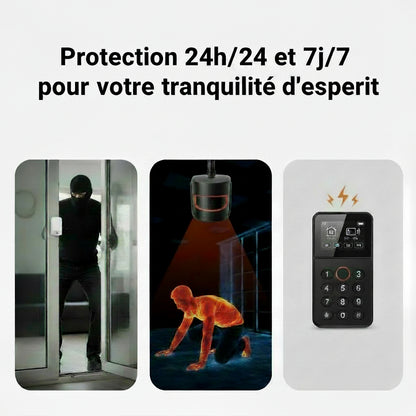 Alarme maison | Connectée 24h/24