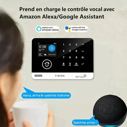 Alarme maison | Connectée 24h/24