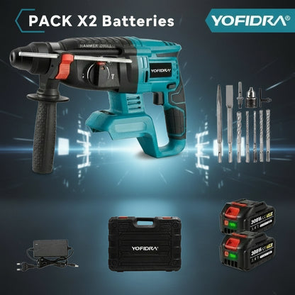 Perceuse visseuse - Perforateur sans fil YOFIDRA 26MM 18V