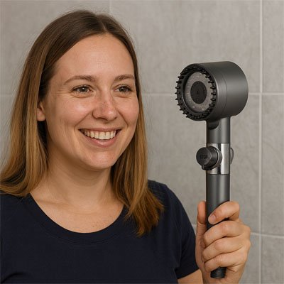 Pommeau de douche - haute pression 9