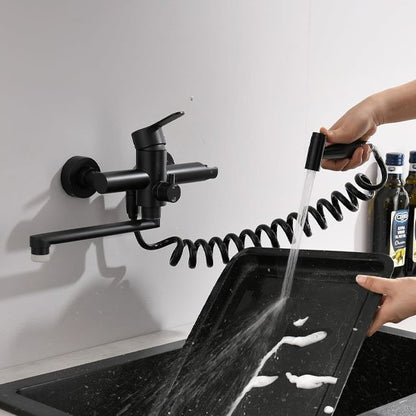 Robinet de cuisine avec douchette | Design Pivotant 360°