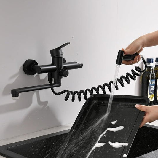 Robinet de cuisine avec douchette | Design Pivotant 360°