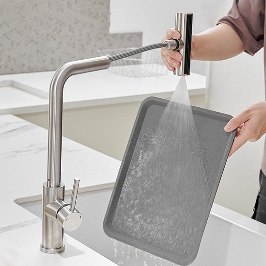 mitigeur cuisine | Inox Elite 360°