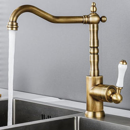 Robinet de cuisine | Vintage Laiton Massif