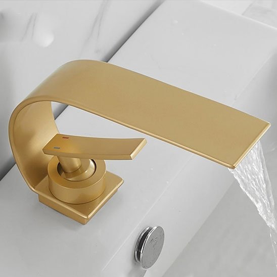 Mitigeur lavabo  - or
