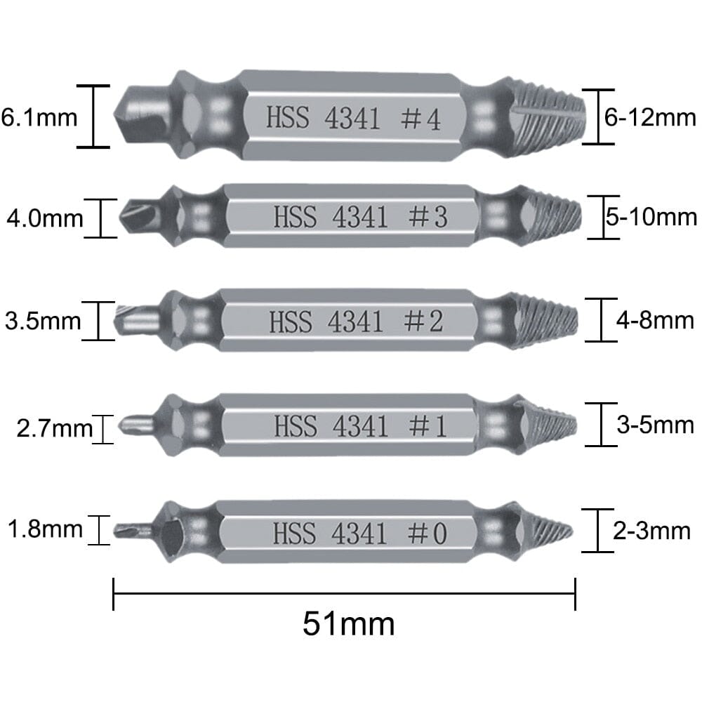 ScrewExtractor™ | Extracteur de vis en titane