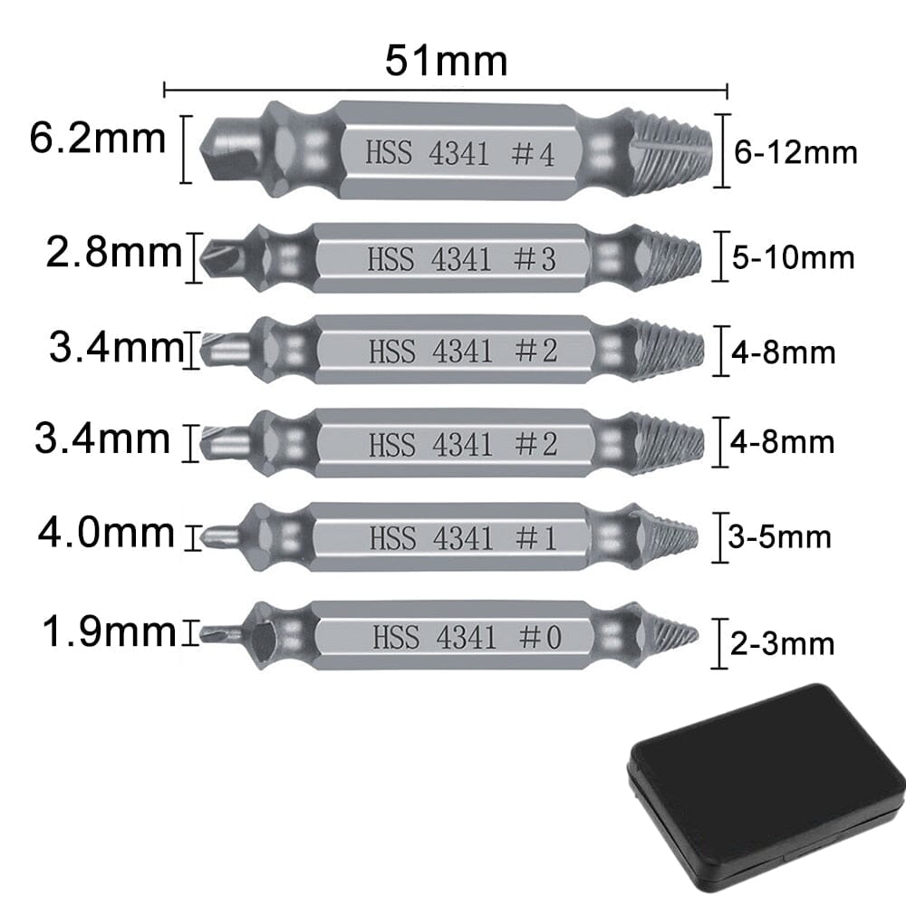 ScrewExtractor™ | Extracteur de vis en titane