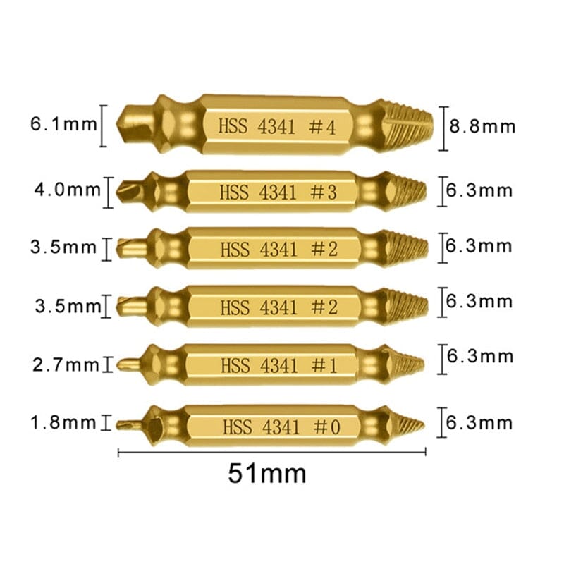 ScrewExtractor™ | Extracteur de vis en titane